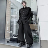 Men's Luxury Japanese Blouse & Pants